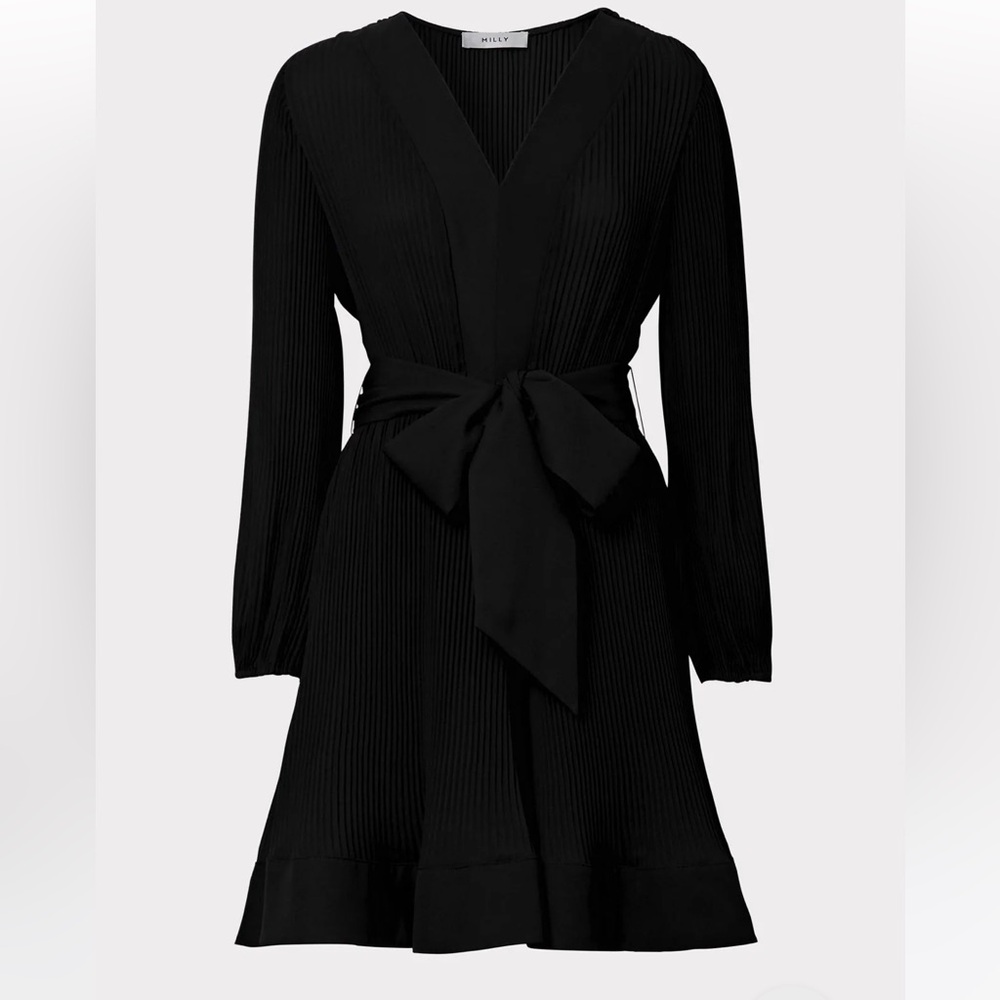 Milly Liv Pleated Dress